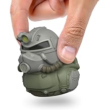 TUBBZ Fallout - T-51 Power Armor Mini Rubber Duck Collectible Toy 2"