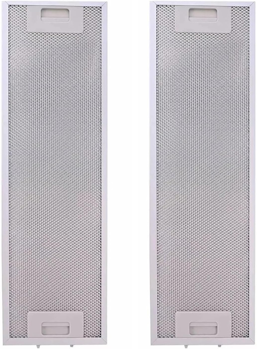 2pcs Range Hood Filters Aluminum Mesh Extractor Vent Filter, Compatible For IAG9SE4 RS6W RSFR8S RS6S Range Hood Mesh Cover Replacement Parts