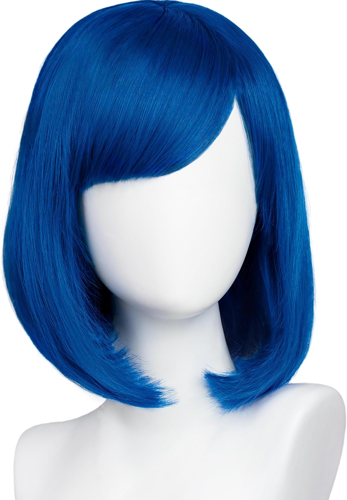 Purple Mixed Blue Wigs for Kids Girls Mal wig Halloween Costume Cosplay Wig main image 0