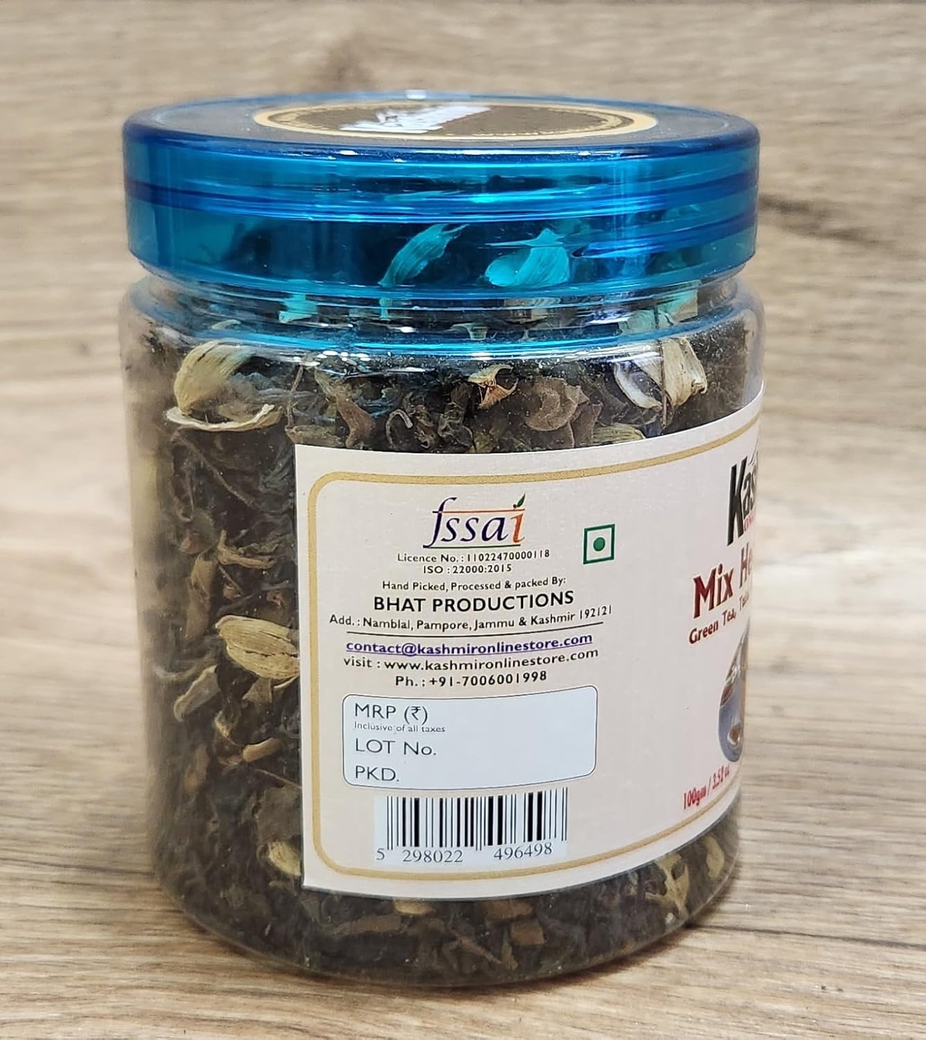 100% Natural & Organic Kashmir Online Store Mix Herbal Tea (Green tea,Tulsi,Elaichi) For Healthy Lifestyle Boost Immunity and Reduces Stress 100gm (100 Gm) 2 71VQJlXtEdL. SL1500