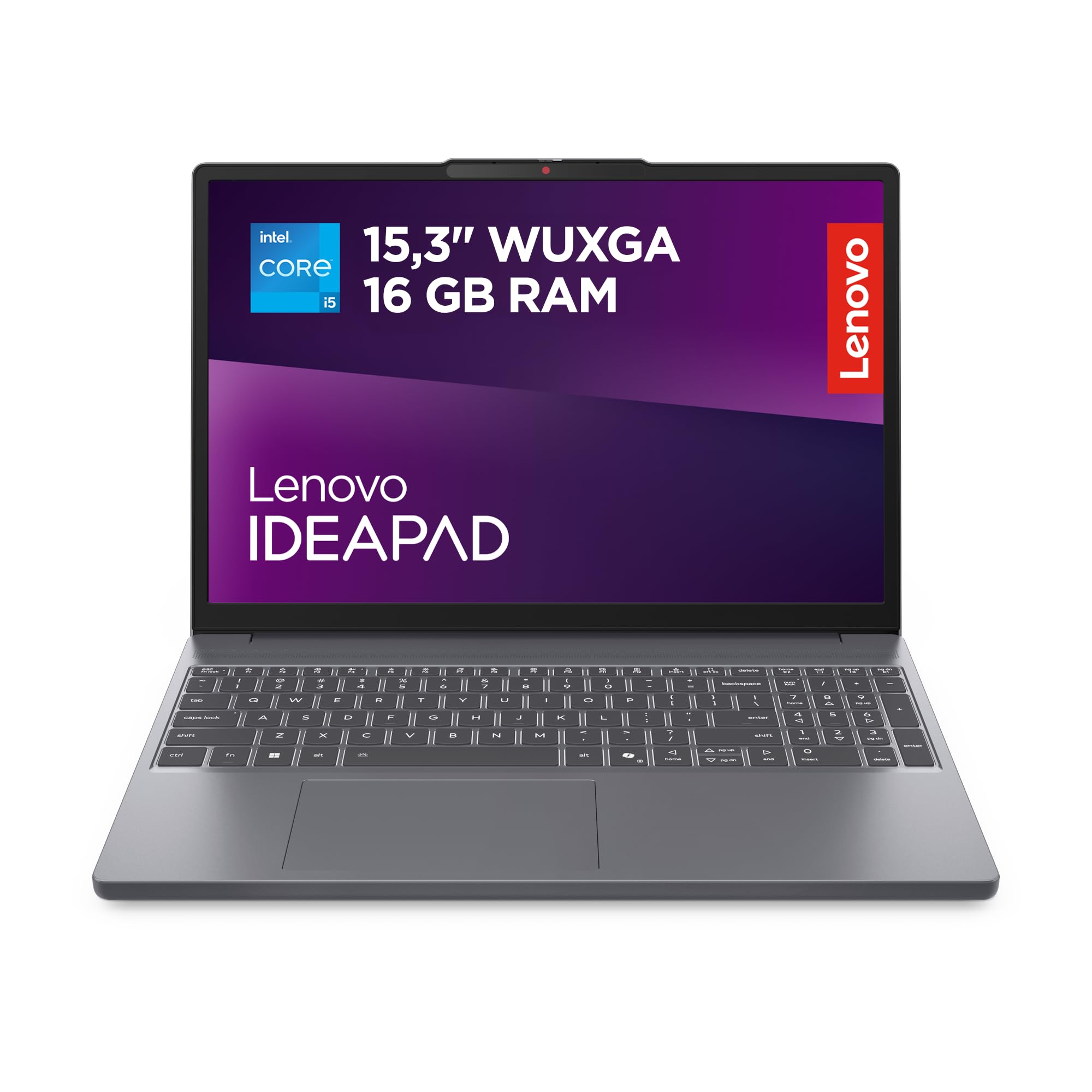 Lenovo IdeaPad Slim 3 Gen 10 – Ordenador Portátil 15.3" WUXGA (Intel Core i7-13620H, 16 GB RAM, 1TB SSD, Gráficos Intel UHD, Wi-Fi 6, Windows 11 Home) Teclado QWERTY Español - Gris Luna