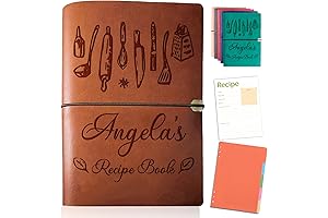 Personalized Recipe Book: A Culinary Canvas for Family Treasures