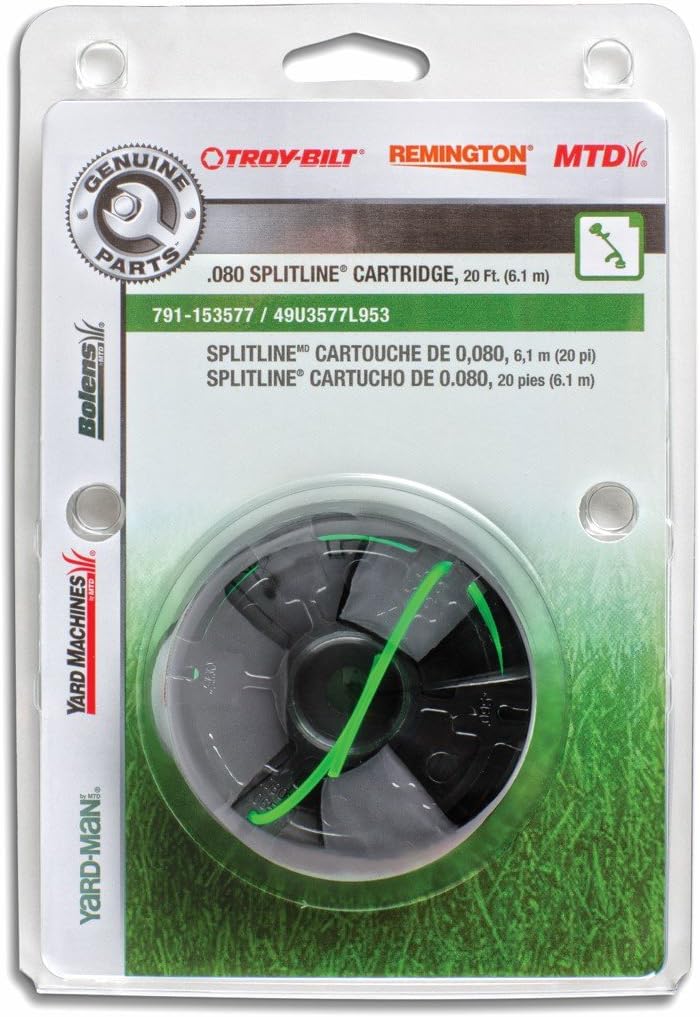 RYOBI MTD Genuine Parts .080" Splitline Trimmer Cartridge