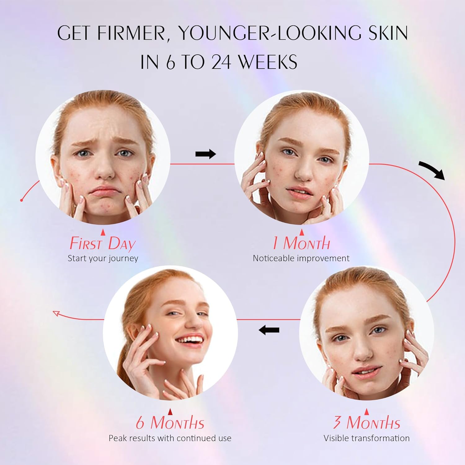 Red Light Mask for Face, Silicone Soft LED Face Mask with Remote, 660nm & 850nm Red Light Mask with Timing Function, Reduced Wrinkles, Anti-Aging, at Home (Grey)