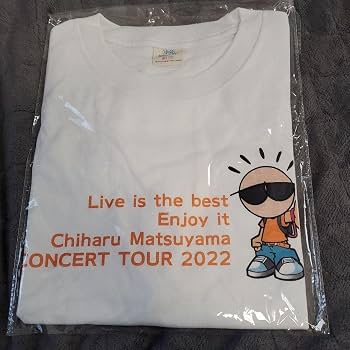 Amazon.co.jp: 松山千春 2022春 ツアーTシャツ フリーサイズ（着丈69.5