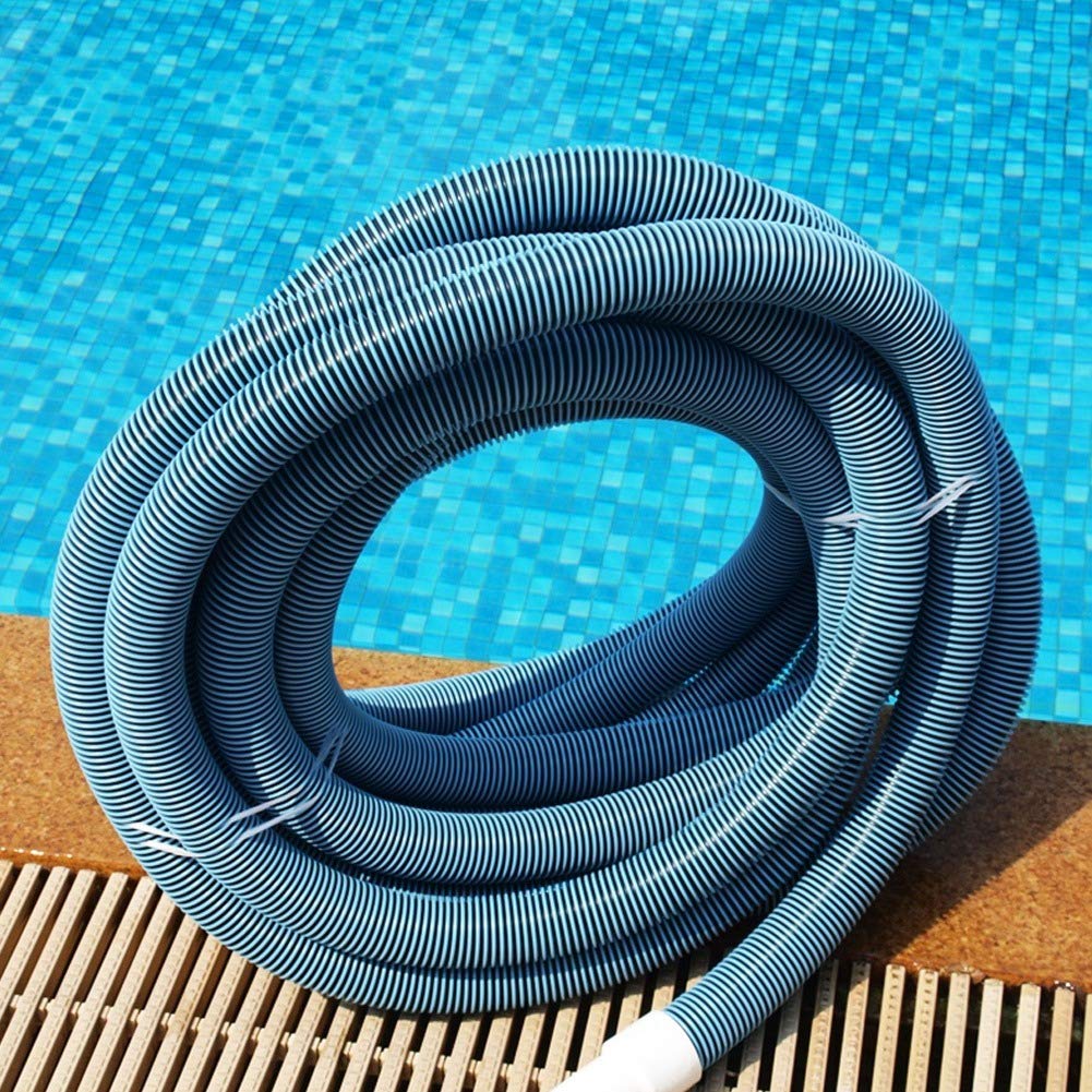 Tyenaza Bomba de piscina de 1,5 pulgadas, conexión de filtro, manguera de succión, cabezal de aspiradora, herramienta de limpieza de manguera