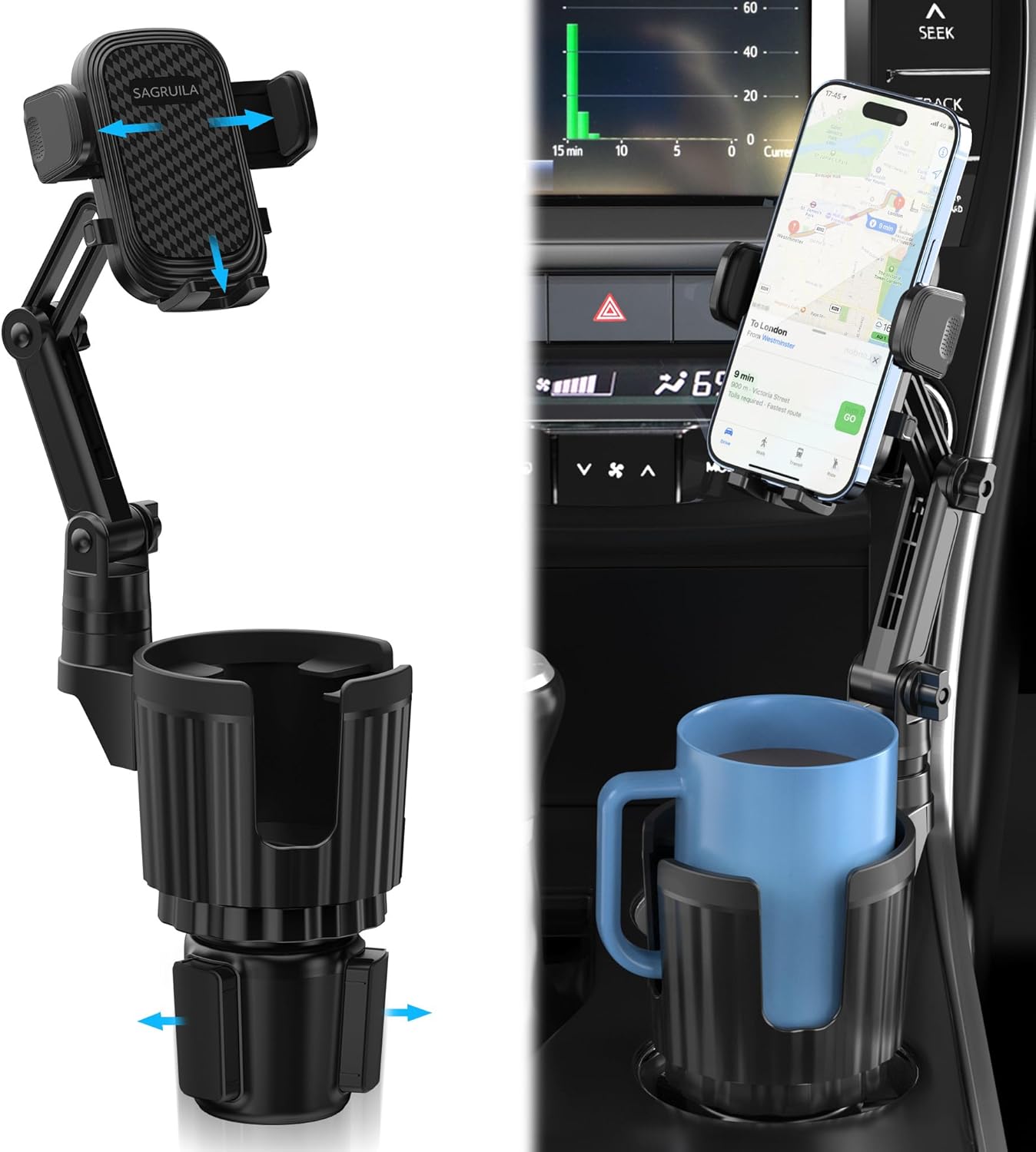 Phone Holders for Your Car Cupholder