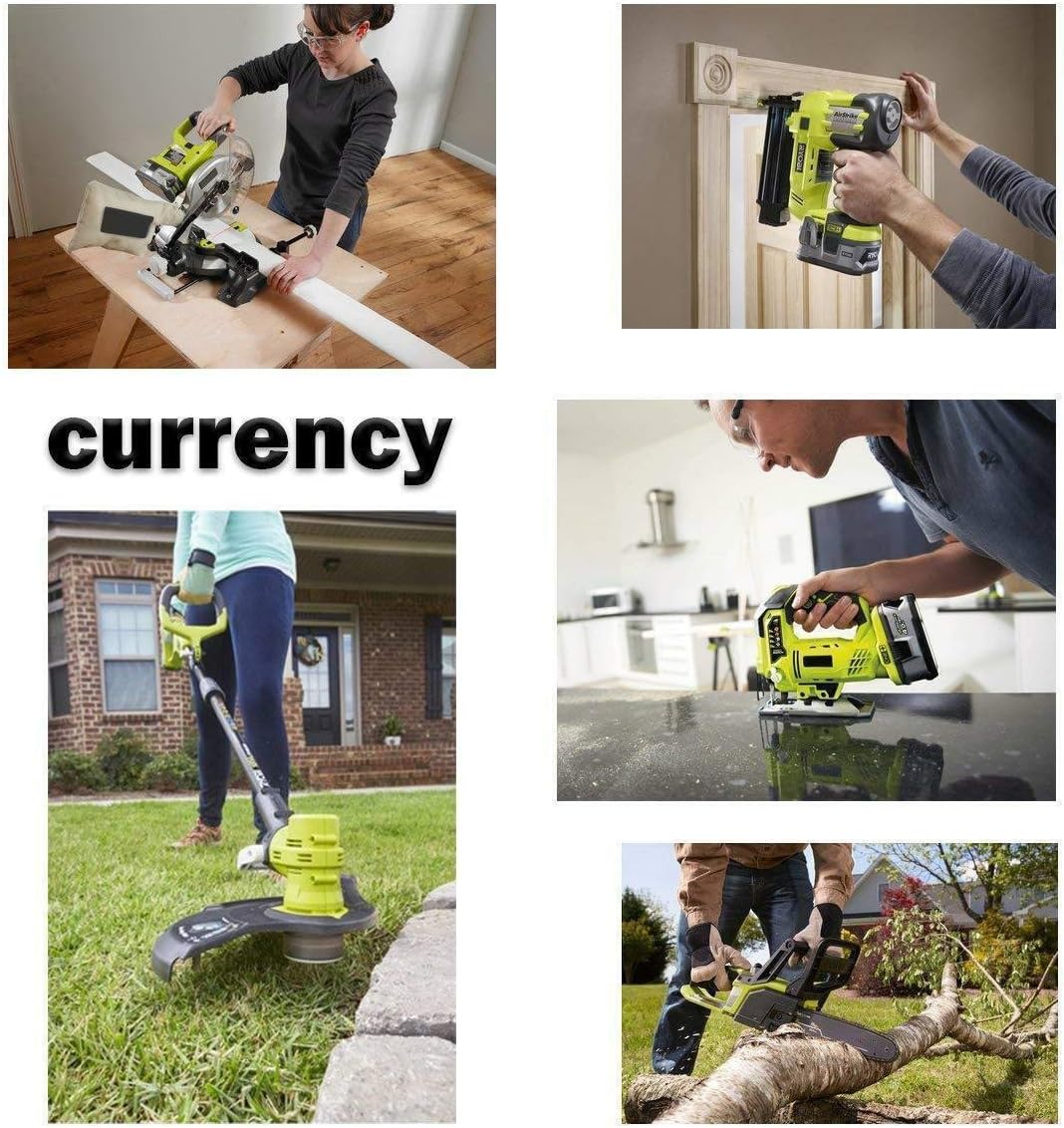 TREE.NB 18V 6000mAh Lithium Battery - Replacement for Ryobi One  Plus 6.0Ah Lithium Ion Battery Compatible with P108 P102 P103 P104 P105 P107 P271 P716 P730 P731 P740 P741 P780 P813 P835 Power Tools