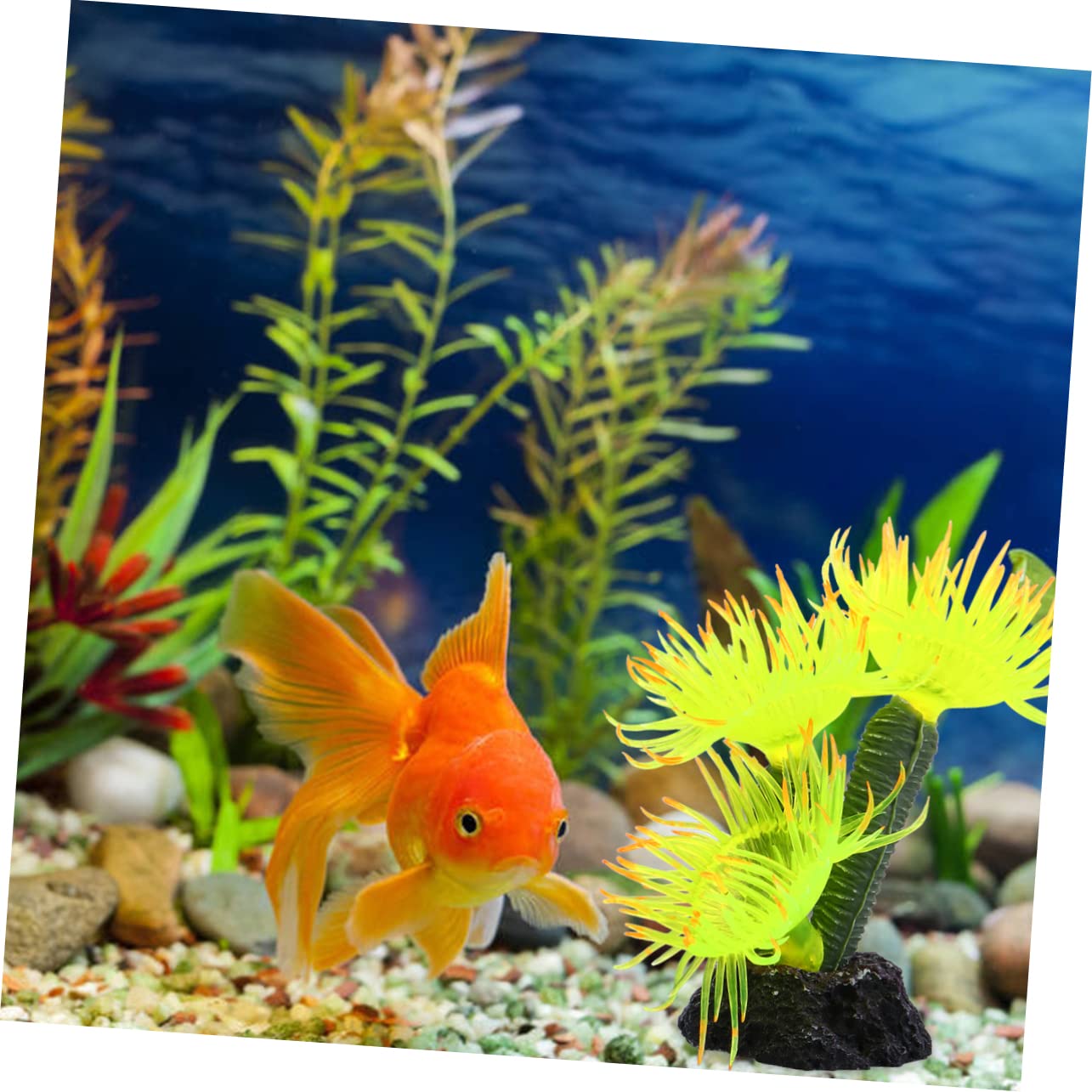 JOINPAYA Aquarium Fake Manmade Coralline Fish Tank Simulation Plant Coral Branch Decor Artificial Coral