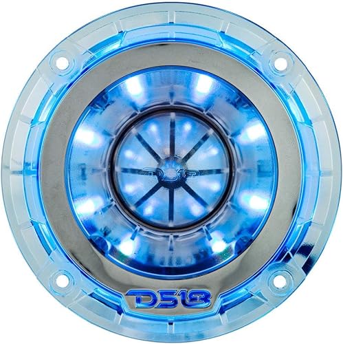 Miniatura 10 de DS18 PRO-TW2L RGB Alluminum Super Bullet Tweeter and Bullet- Bobina de voz de 1 pulgada, cuerpo y bala de policarbonato, 400 W máximo, 200 W RMS, 4