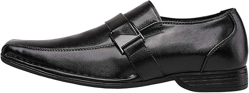 Vista 2 de Bruno Marc - Mocasines Giorgio clásicos sin cordones para hombre