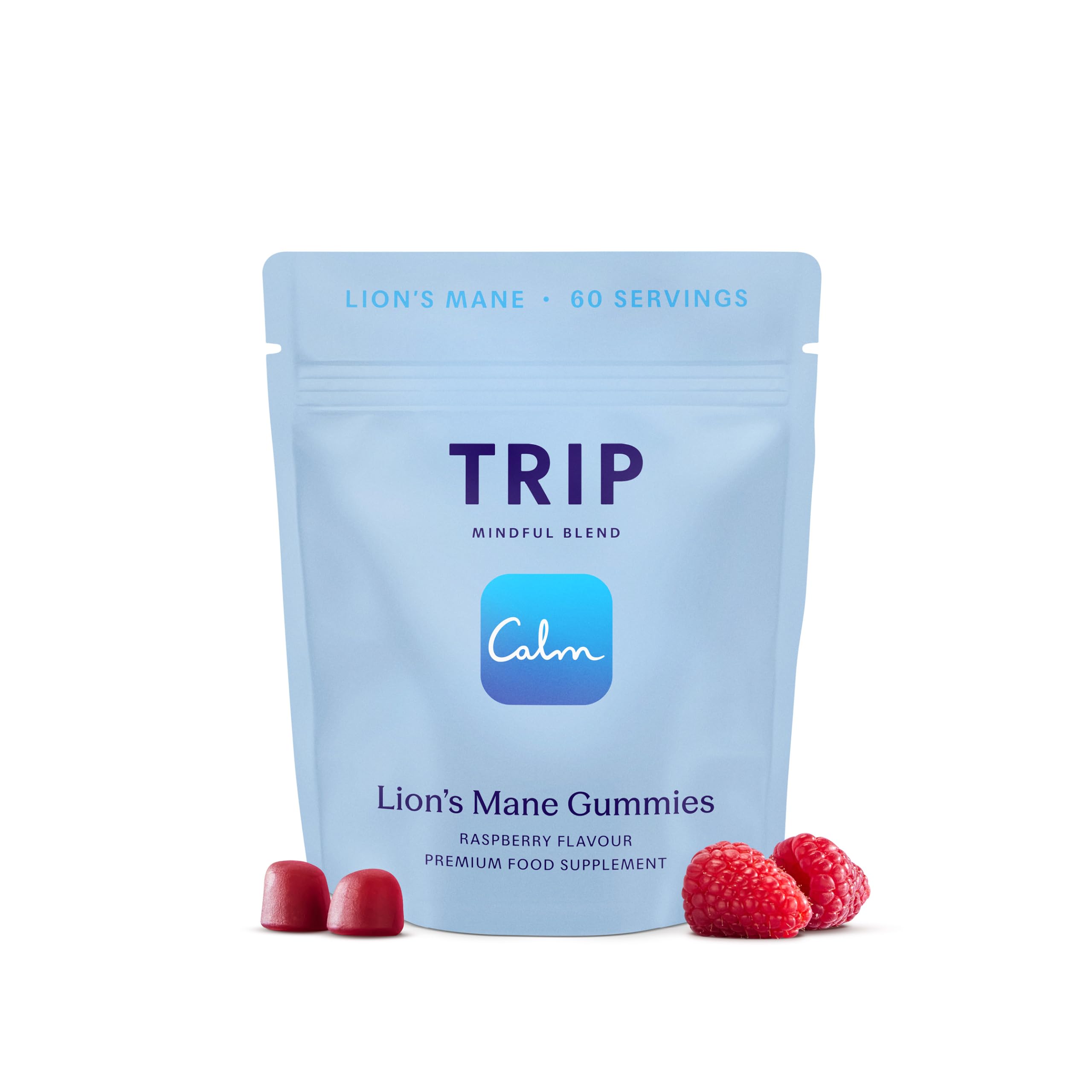 Trip Drink Ltd Raspberry Lions Mane Gummies x 60