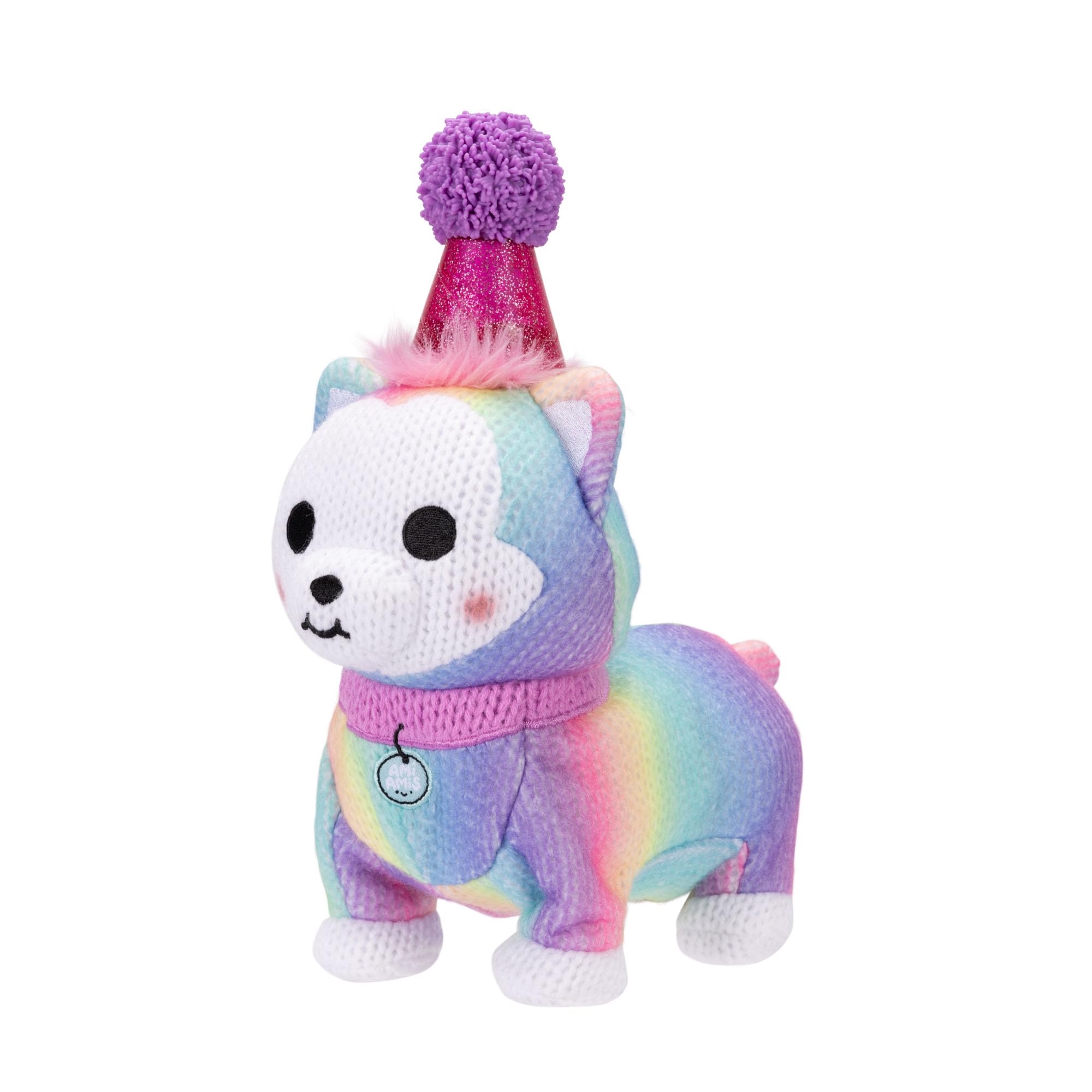Amazon.com: Ami Amis Rainbow Party Pal Ultimate Festive Fun Plush