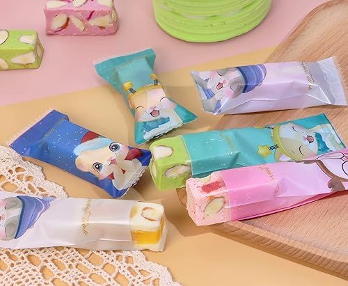 Miniatura 4 de Penta Angel Nougats - Bolsas para dulces, 400 unidades, de plástico transparente, para regalo, bolsas de embalaje para fiestas temáticas de Navidad,