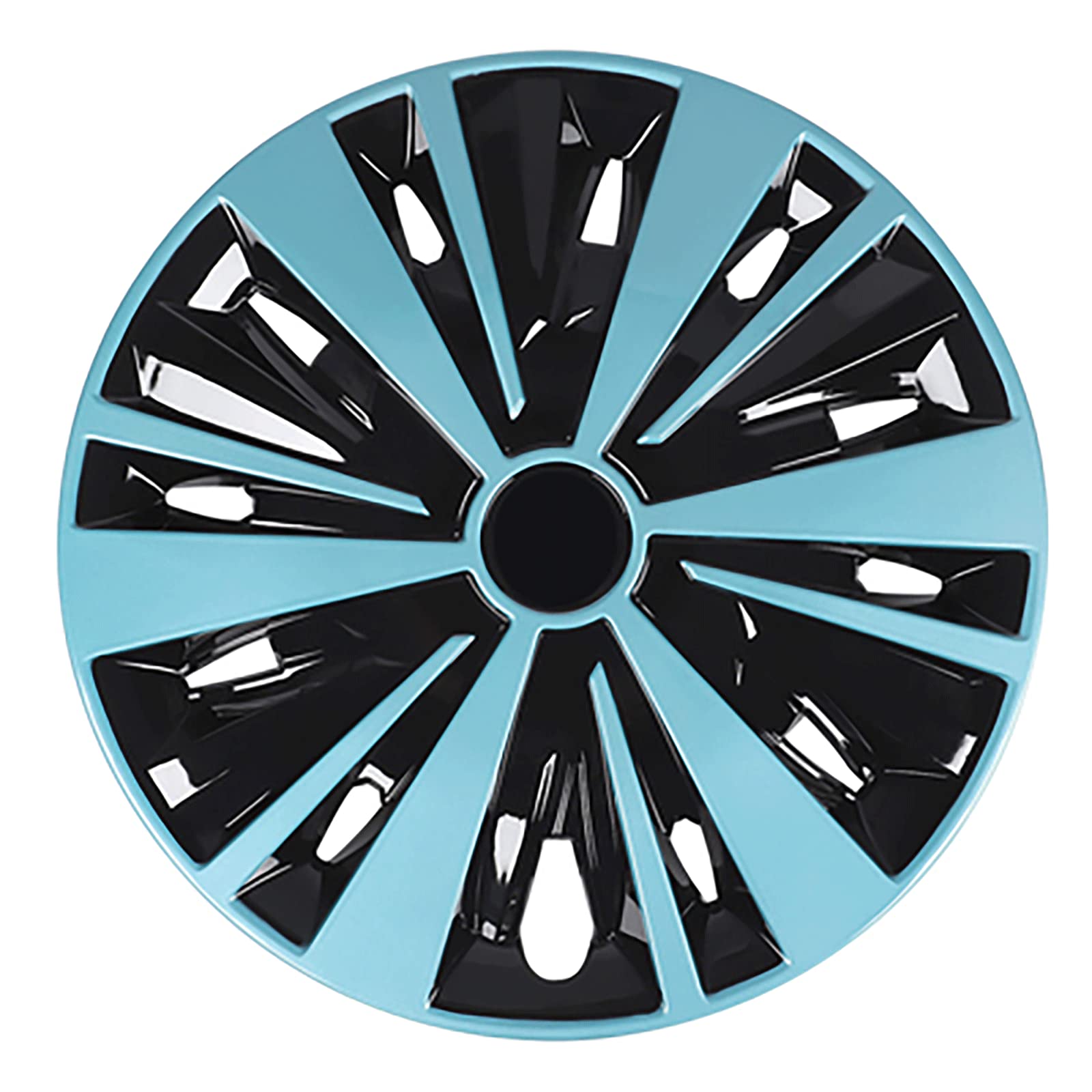 15-calowa osłona zapasowa opony Zatrzaskowa koła(Light Blue Black)