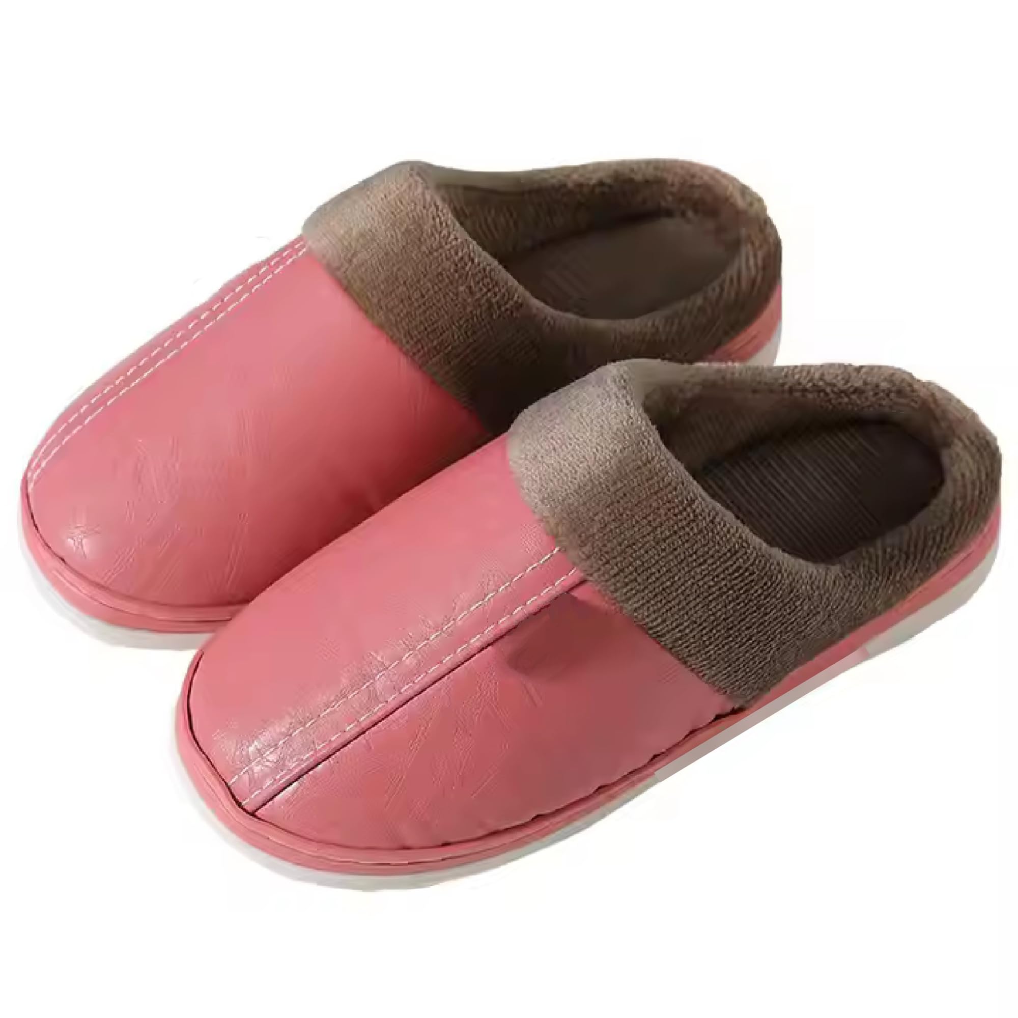 indus cloud Super Soft Stitched Design Comfortable | Anti Skid Lightweight PU & Fur Winter Slipper For Women and Mens, Warm House Chappal Multicolour-picture-10