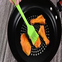 Vista 6 de Cepillo de silicona, cepillos para cocer barbacoa/pastelería, parrilla de silicona para cocinar, barbacoa, hornear, aceite, miel, salsa