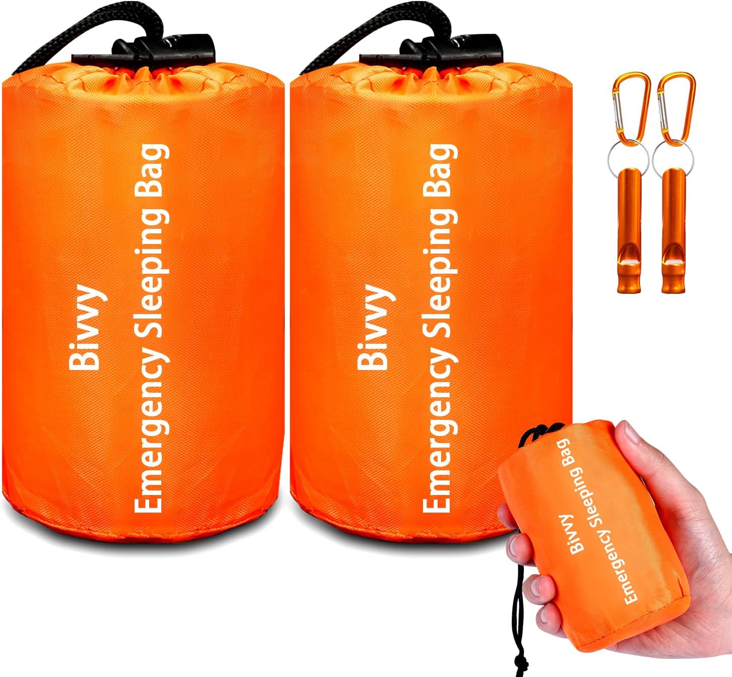 Emergency Sleeping Bag Survival Bag, Cymuber Portable Waterproof Thermal Bivy Sacks Tac Bivvy Bags,Camping Mylar Sleeping Bag Survival Gear Emergency Blankets Survival Shelter Emergency Sleeping Bag Survival Bag, Cymuber Portable Waterproof Thermal Bivy Sacks Tac Bivvy Bags,Camping Mylar Sleeping Bag Survival Gear Emergency Blankets Survival Shelter