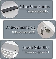 Vista 6 de TaoHFE White Narrow Console Table with Storage Modern Wood Entryway Table with Drawer Hallway Table Sofa Tables for Living Room, Entrance Tables for