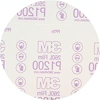 Vista 3 de 3M Stikit - Disco abrasivo de película de acabado 260L, 01318, 6 in, P1200, 100 discos por caja, Blanco
