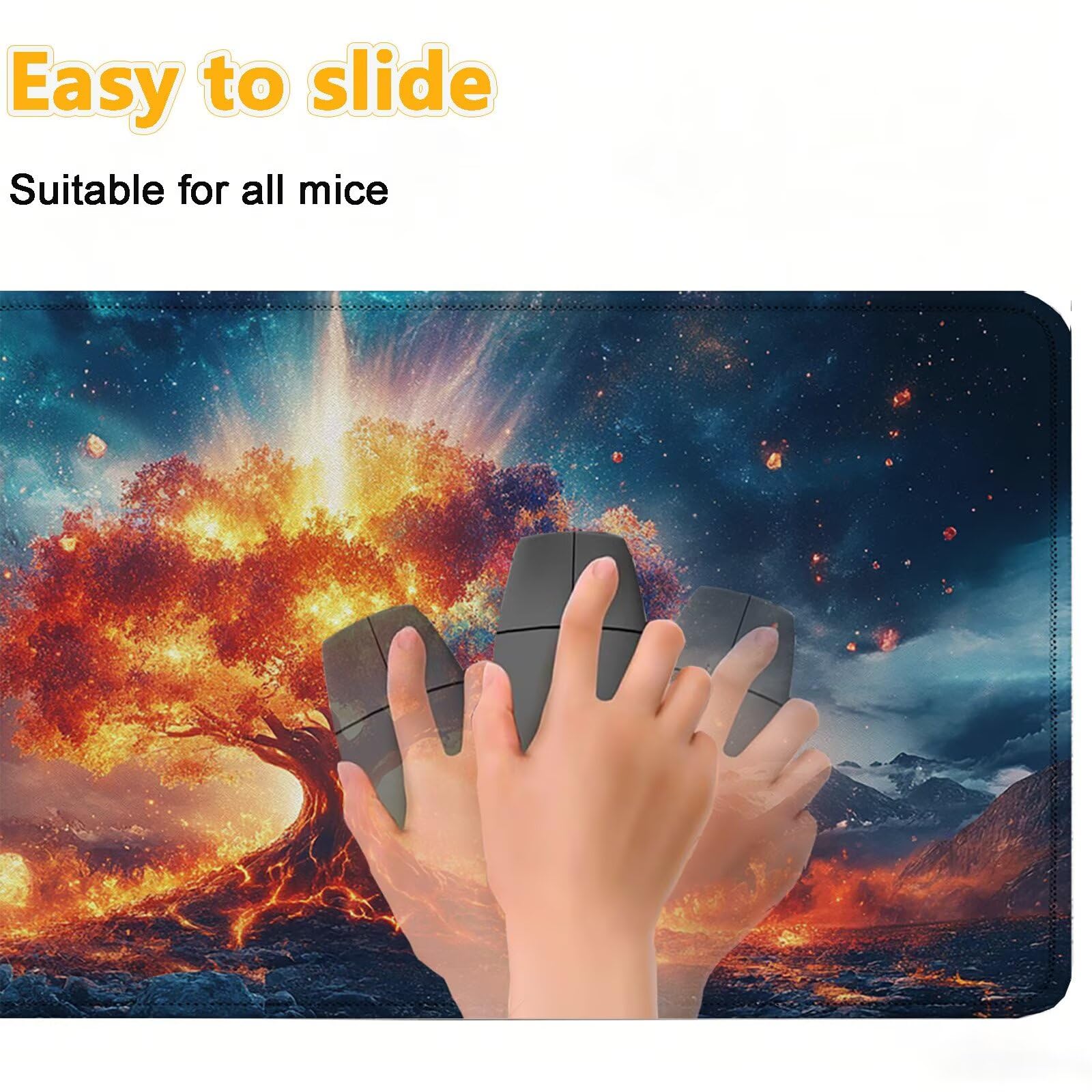 Tappetino Mouse 900x450mm | Superficie Ultra-Liscia | sogno 0-z554