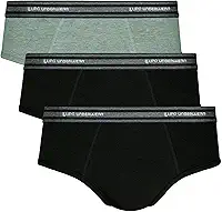 Kit 3 Cuecas Slip com Elastano Lupo Masculina Adulto