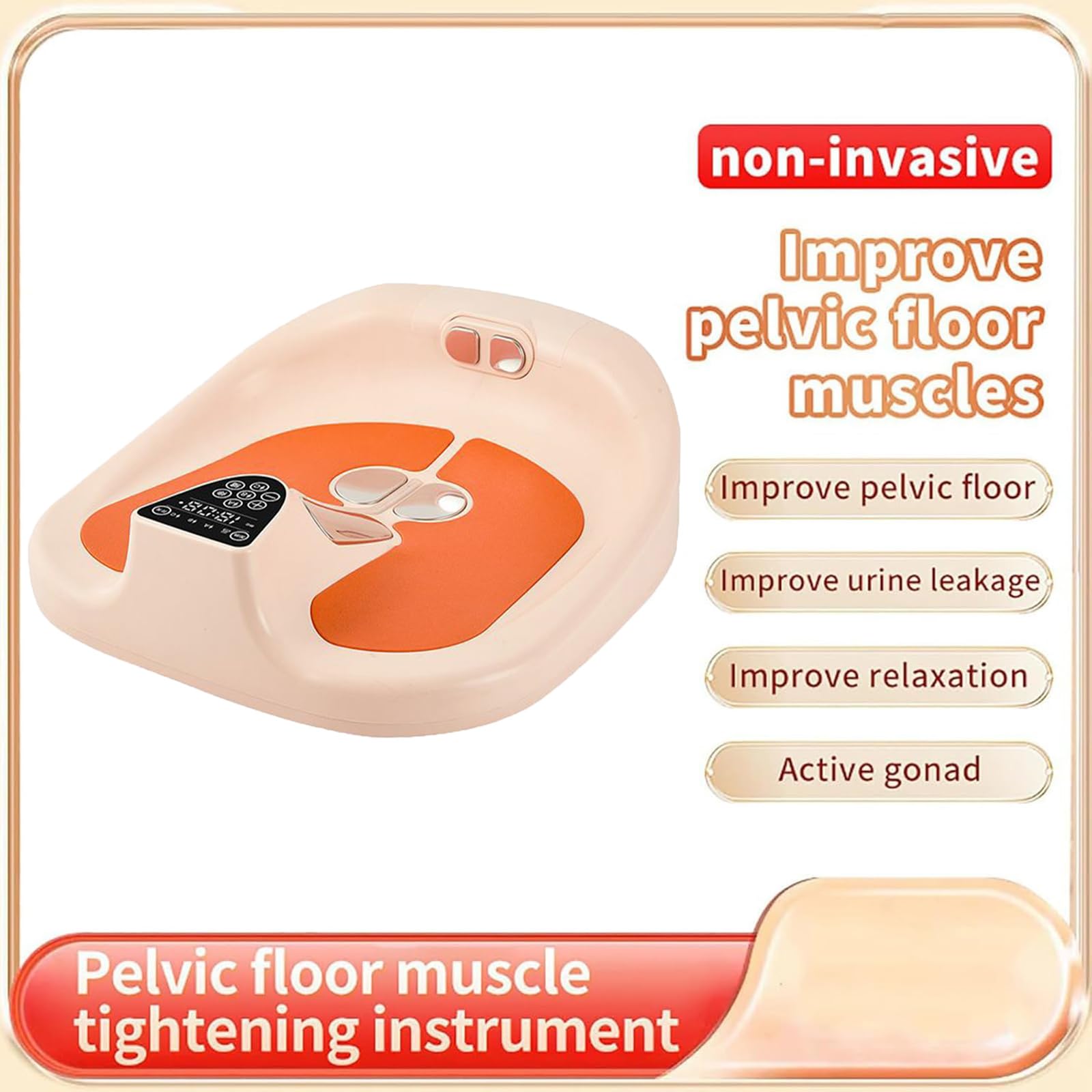 Kegel - Allenatore muscolare del pavimento pelvico, tonico per rafforzare e rinforzare, 5 modalità, per donne e uomini
