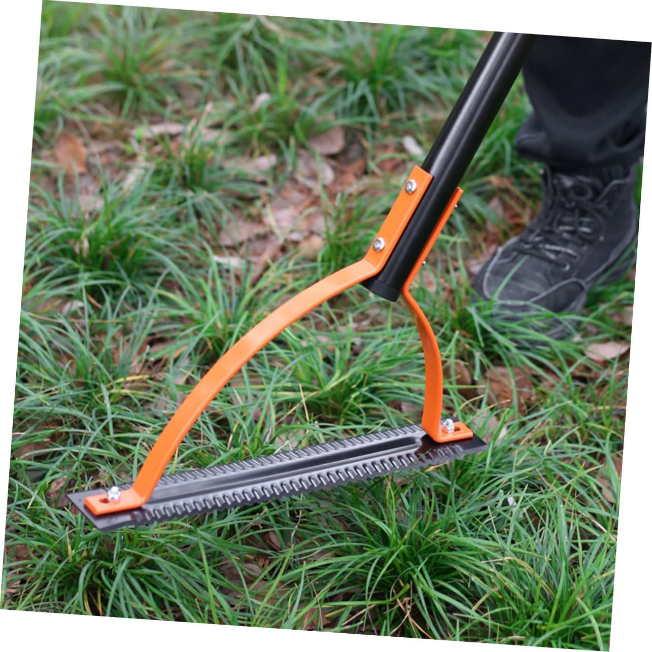 Milisten Manual Grass Metal Cutter Serrated Blades for Efficient Garden Trimming -Handled Design for Easy Use for Maintaining Neat Lawns and Outdoor Spaces