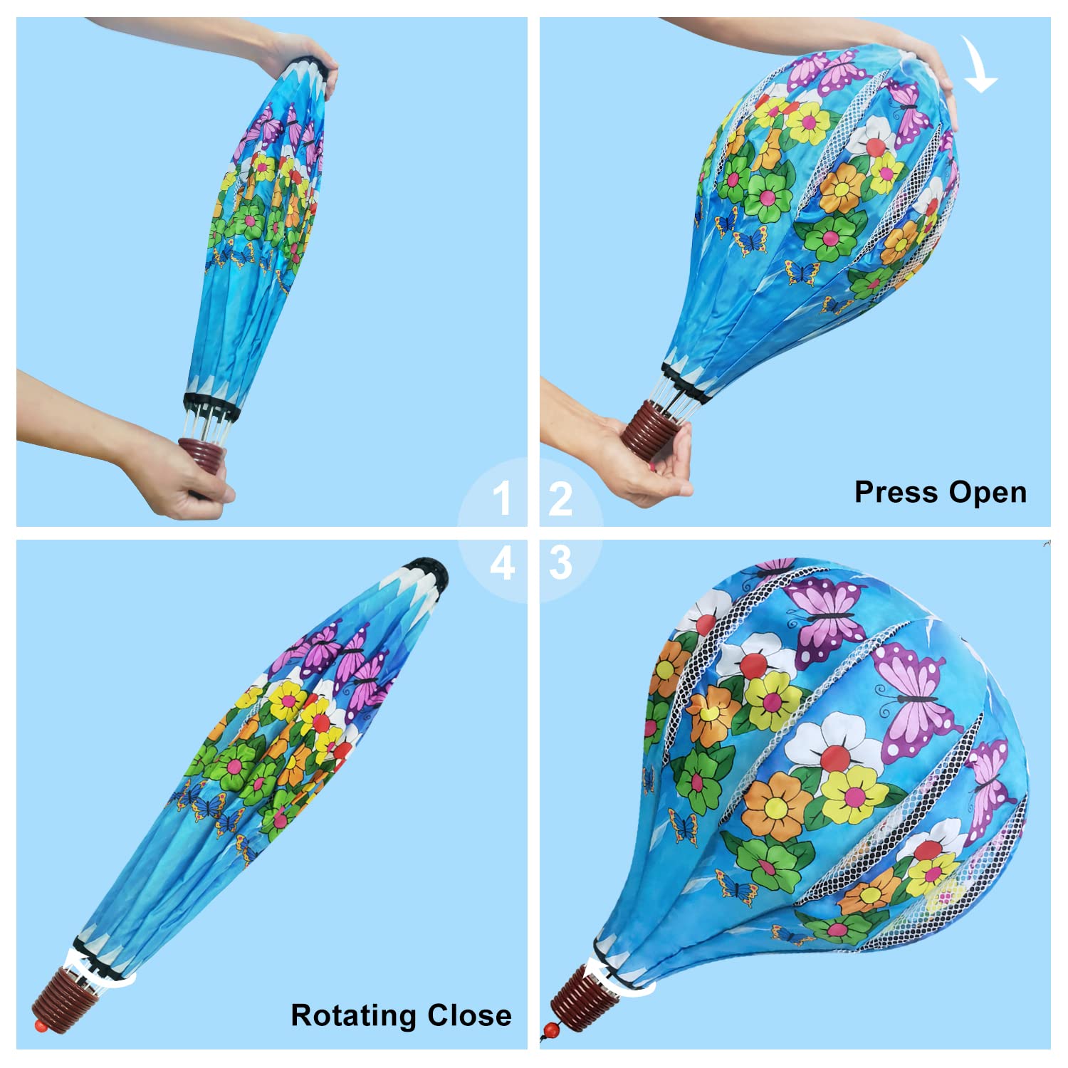 Ogromny tęczowy motyl balon na gorące powietrze ogrodowe wiatraki duże wiatraczki trawnik podwórko łapacze ozdoby wiatraki na zewnątrz wiszące dekoracje wibrujące wiatr wiszące wiatrowskazy 2 szt