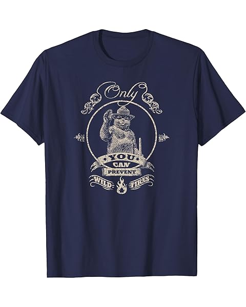 Smokey Bear Smokey Arabesque Version 2 T-Shirt