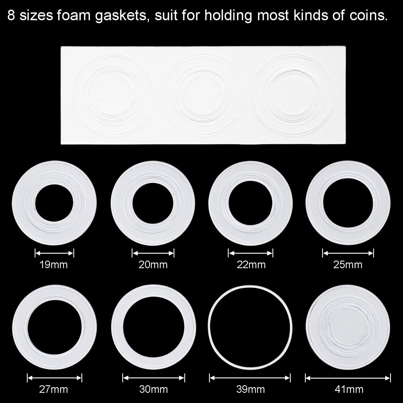 BOÎTE DE RANGEMENT pour porte-capsule transparent avec joints réglables