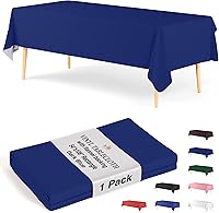 Vista 22 de Manteles de vinilo con reverso de franela, color sólido, calidad premium, impermeables.