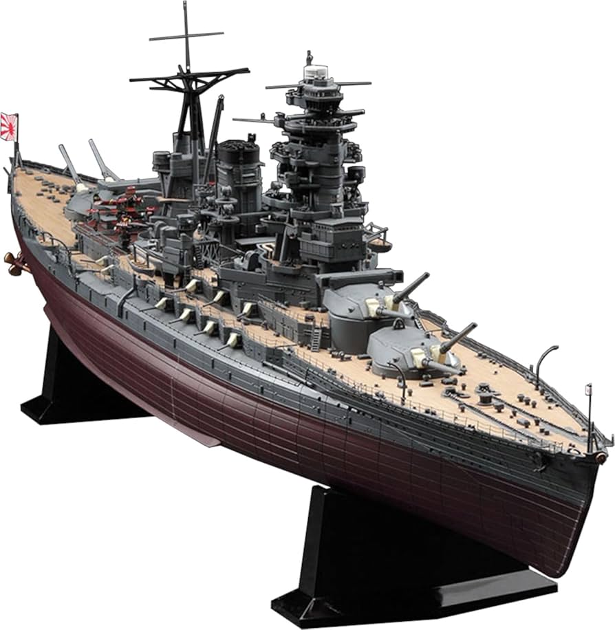 Amazon | ハセガワ 1/350 日本海軍 戦艦 陸奥 プラモデル 40122 (船