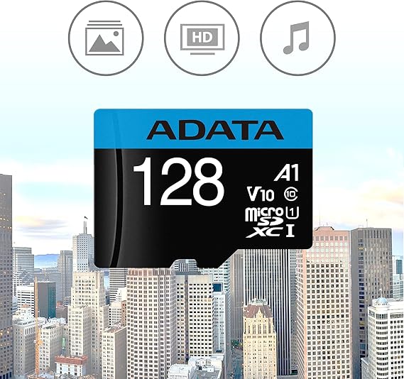 ADATA DX128GUICL10A1-RA1 128 GB Micro SD Kart