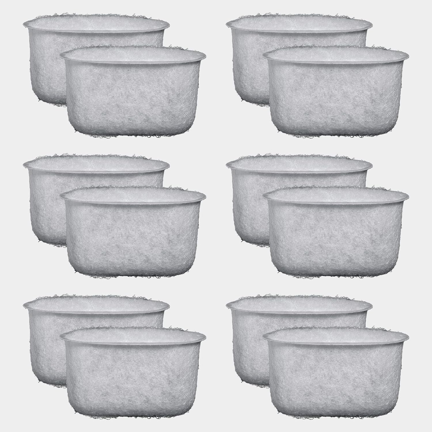 Bewafia 12 Pack of Braun Coffee maker Replacement Charcoal