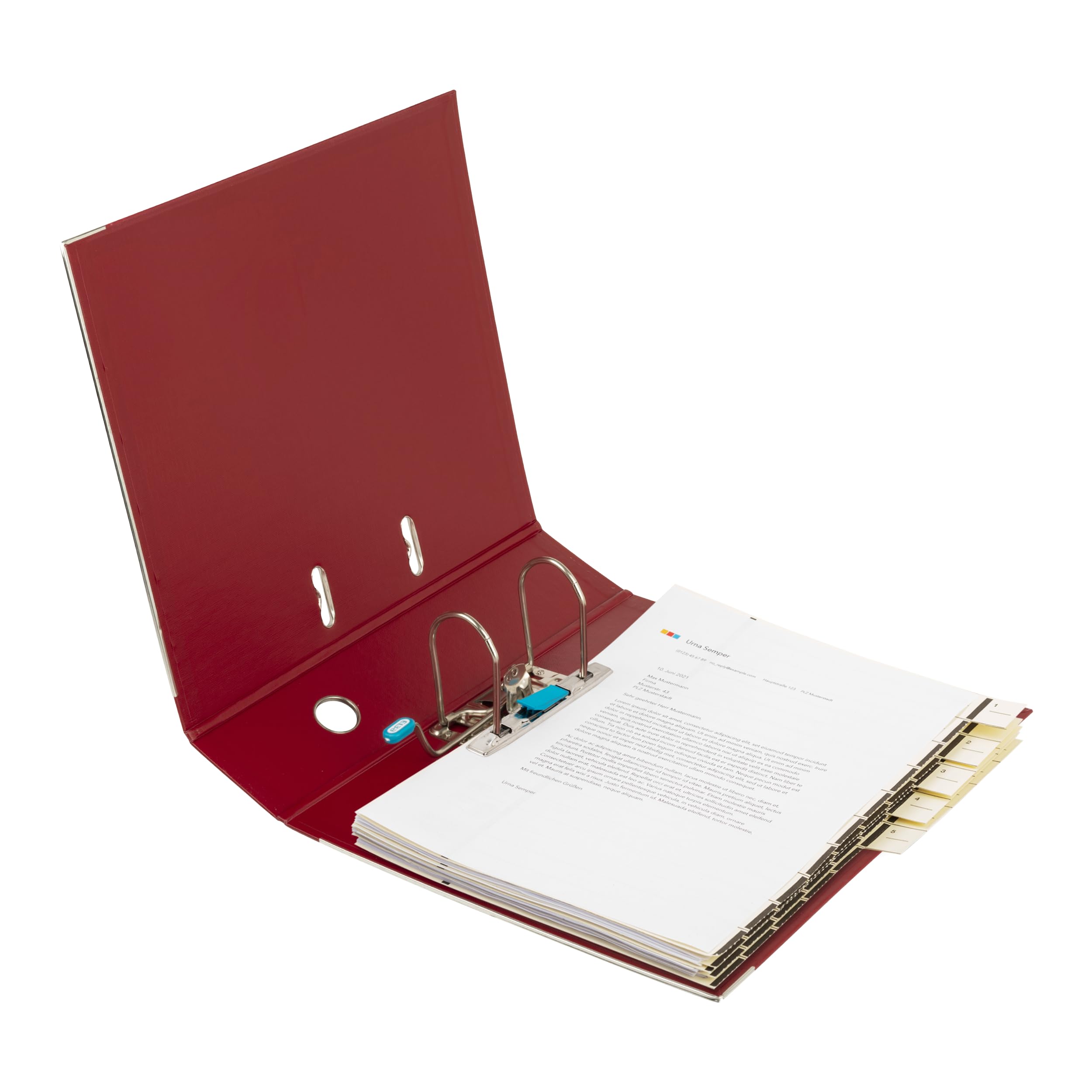 Elba 100023301 - Raccoglitore Smart Pro+, A4, Rosso
