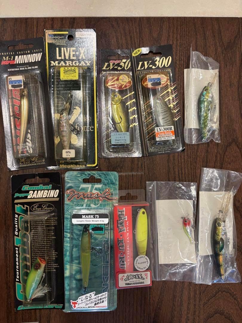 osp ルアーセット 中古 ジャッカル メガバス バス釣り ハードルアー