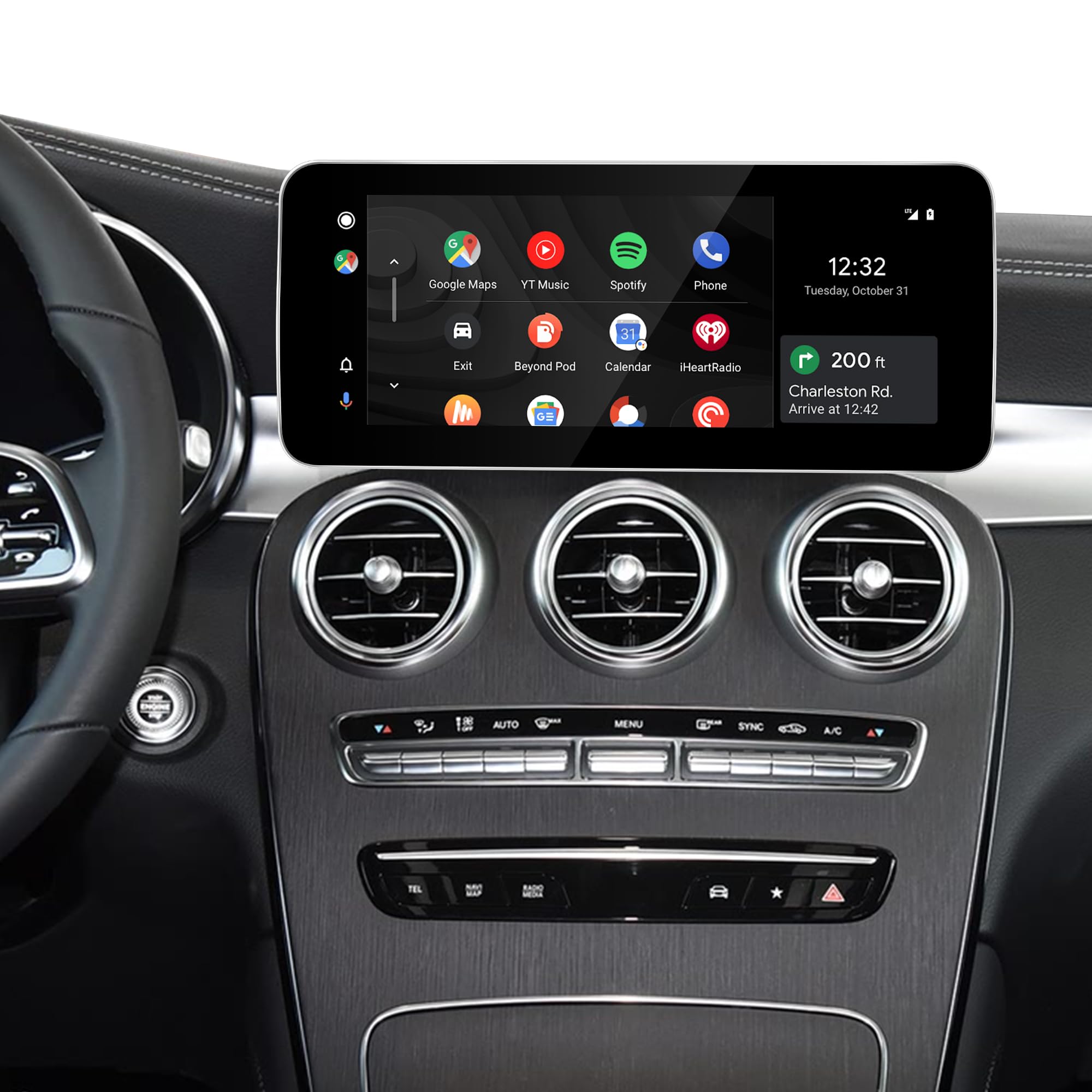 12.3-Inch Touch Screen Display Upgrade Compatible with Mercedes