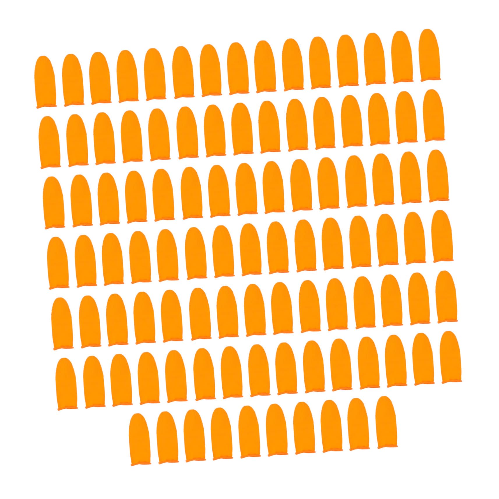 FOMIYES 100pcs Finger Cots Finger Cover Finger Support Finger Sleeves Finger Protector Thumb Caps Thumb