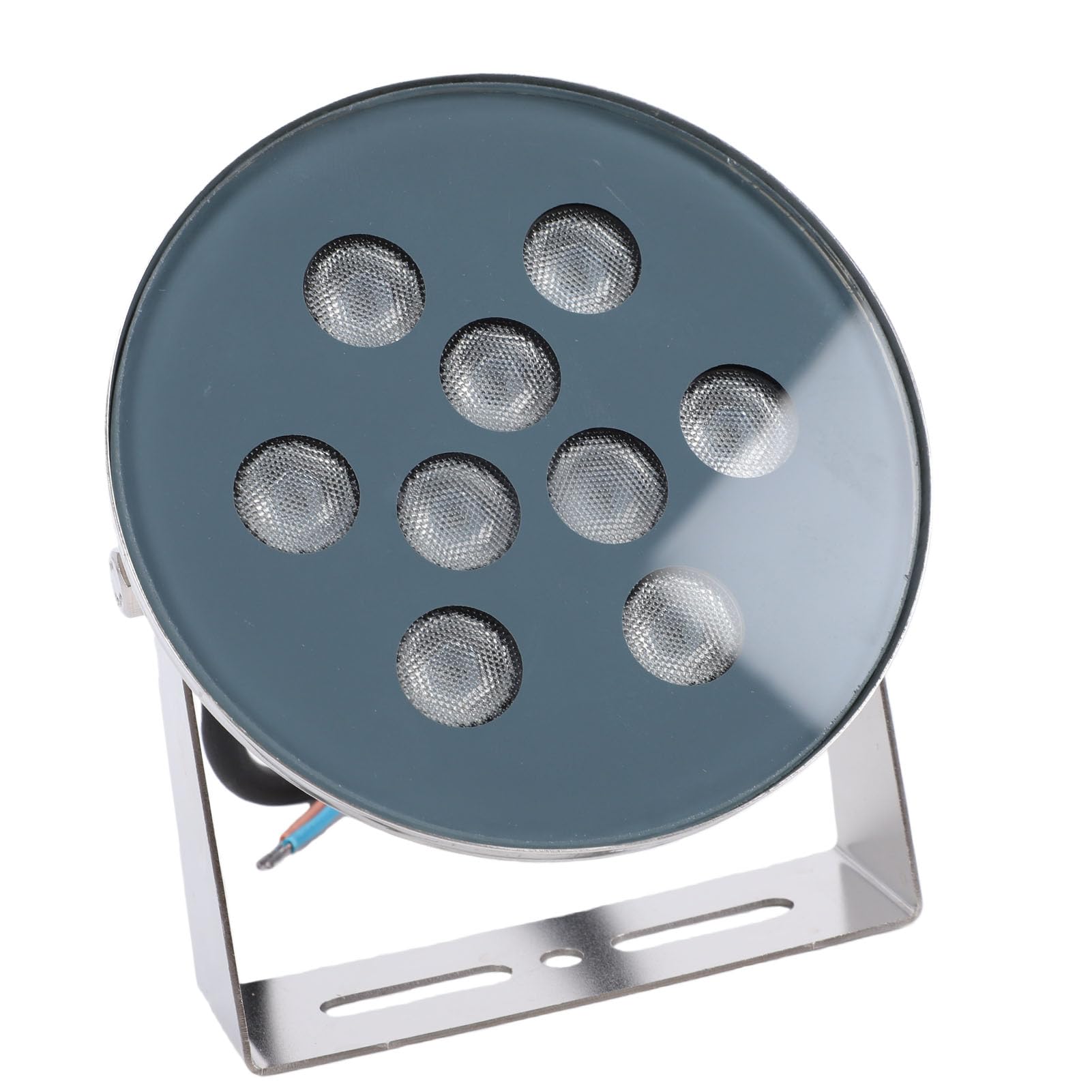 Fdit Luce Subacquea LED, Faretto per Laghetto in Acciaio Inox 12 Cm per