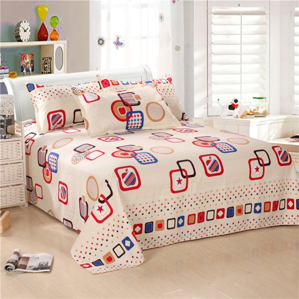 Coton rembourré lits jumeaux 150x230cm pour drap de dessus
