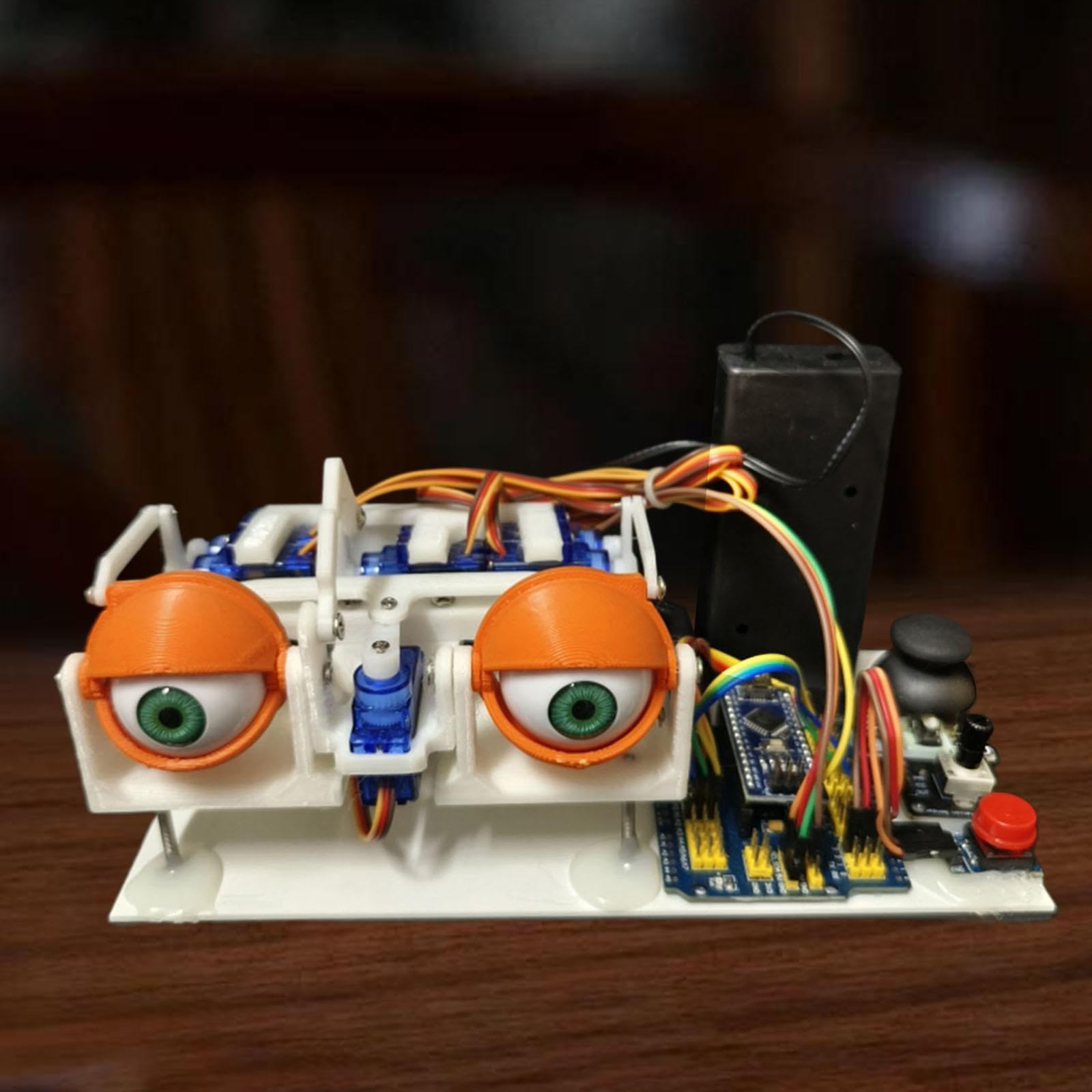 Progetto Open Source per Occhi Robotici Programmabili Occhi Animatronici per