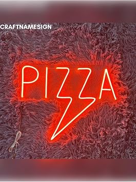 Pizza Neon Tabela Fast Food Neon Led Aydinlatma