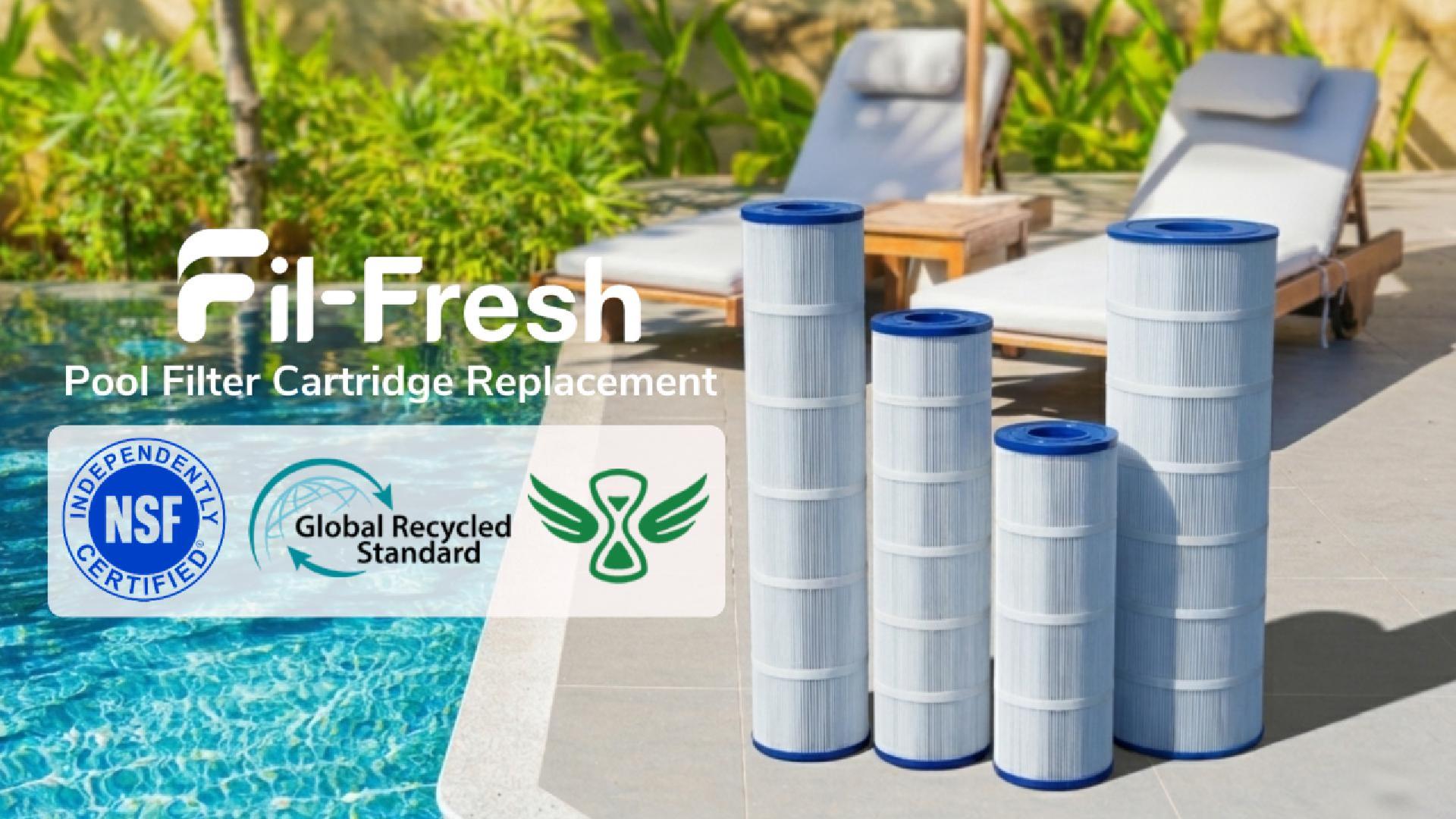 Amazon.com : Fil-fresh CC200 Pool Filter Cartridges Compatible