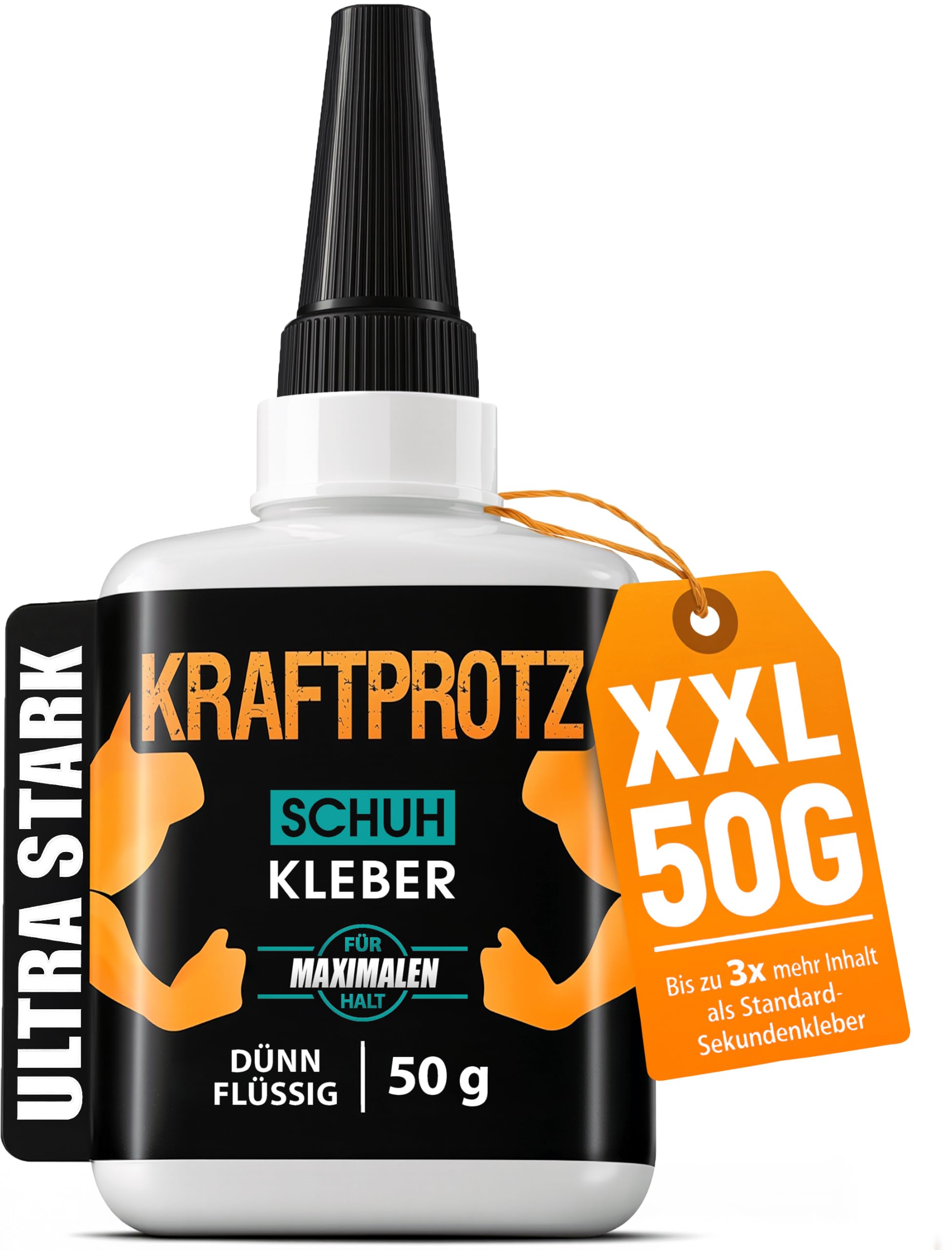 Schuhkleber dünnflüssig 50 g - Schuh Sneaker Sekundenkleber Schuhreparatur