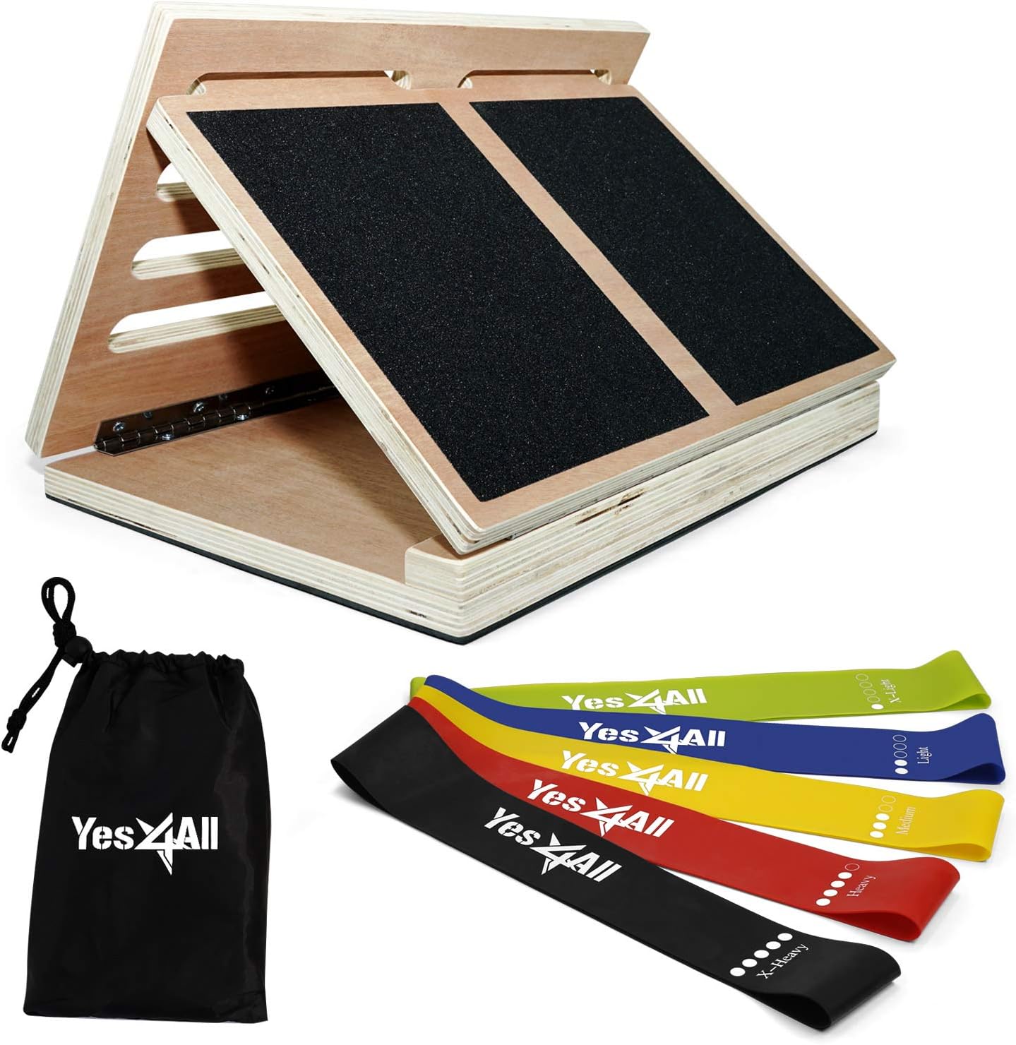 Amazon Yes4All Calf Stretcher Slant Board Wooden Slant Board