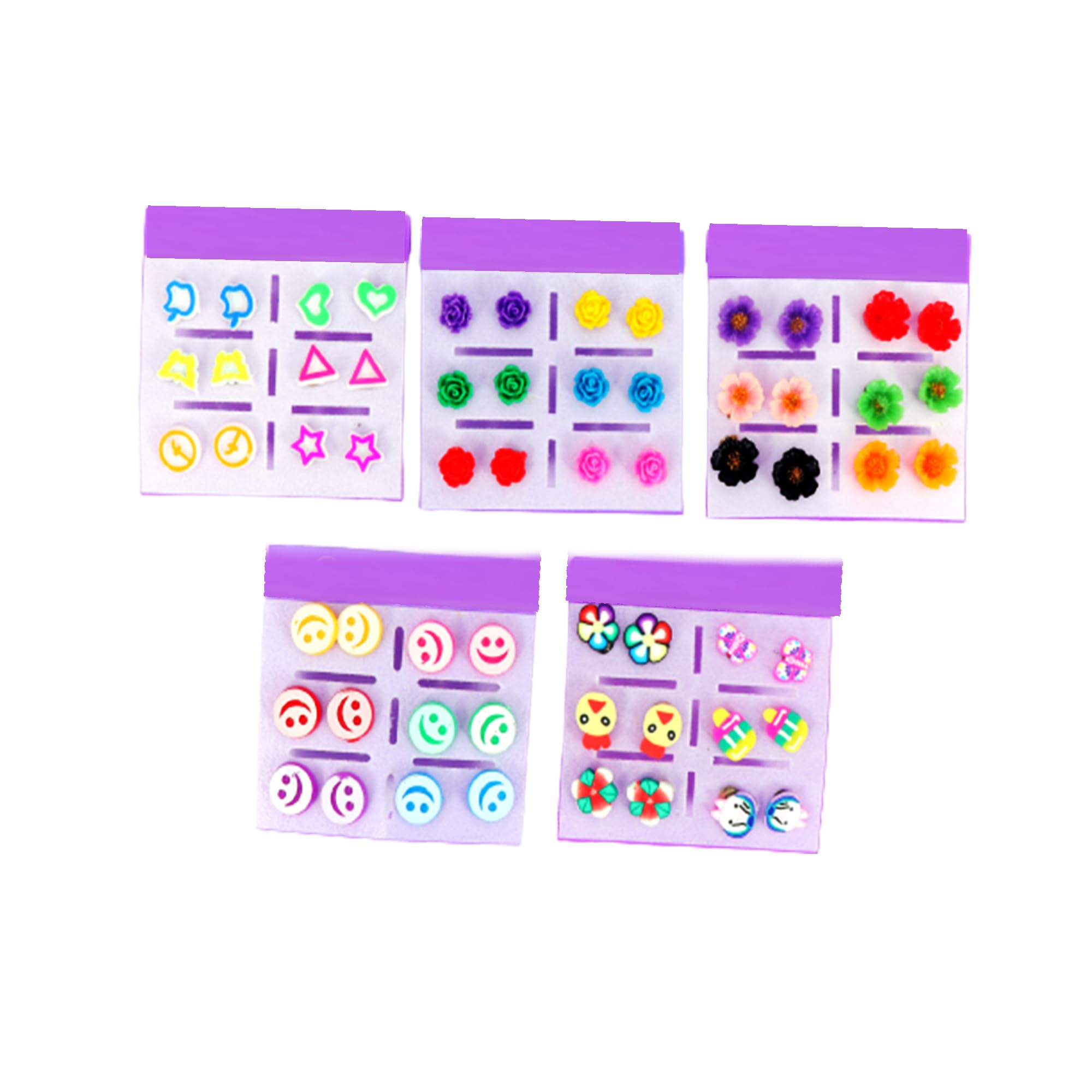 NAVMAV Western Style Colorful Mini Stud Earring/Ear Tops for Women Girls (Combo of 30 Pairs) Artificial Jewellery Card Stud Earring (B0CCLB4B9G) Amazon Price History, Amazon Price Tracker