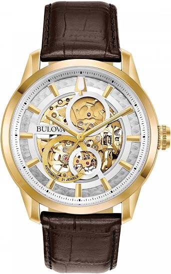 Bulova 97A138 Sutton Automatic Skeleton Automatic Men's Watch