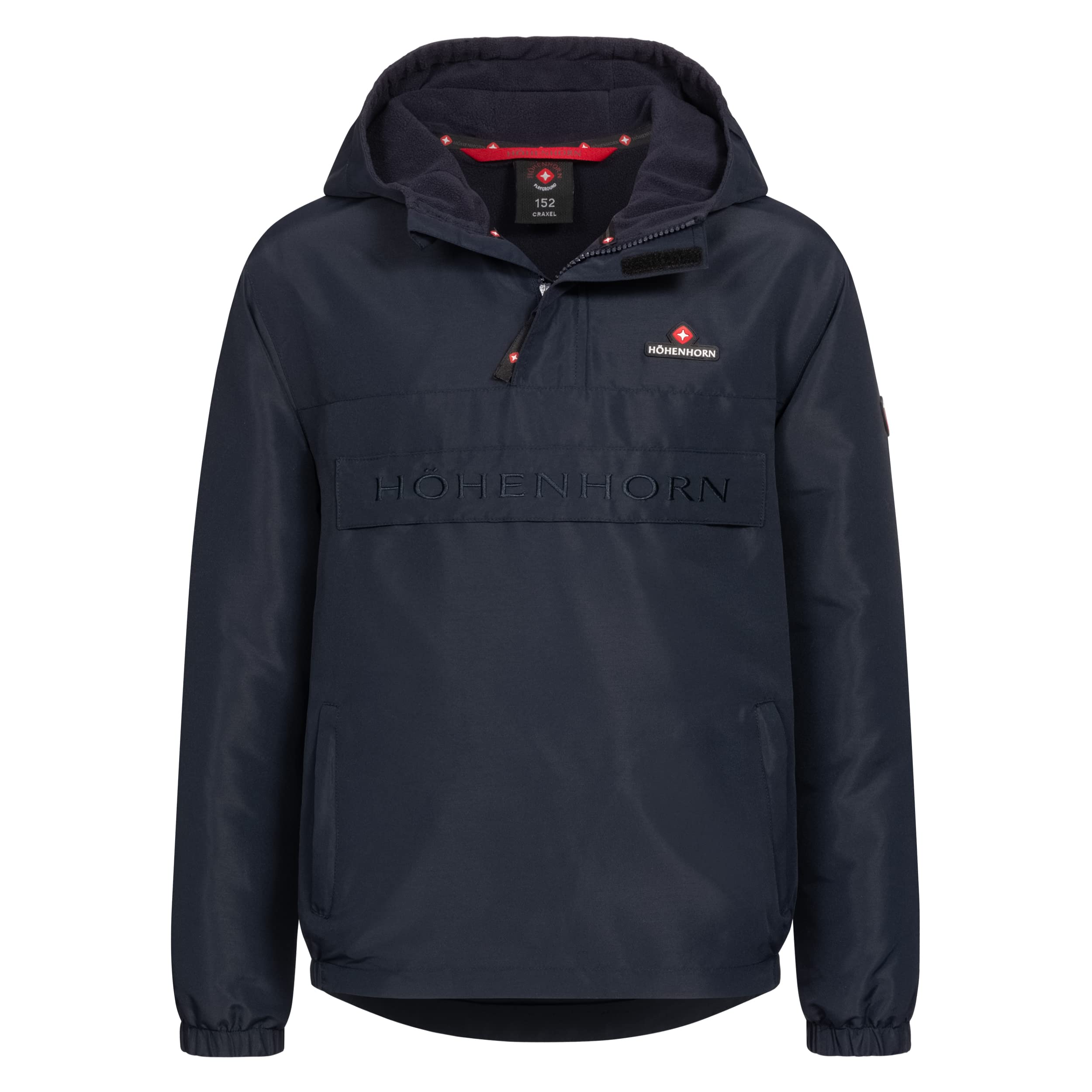 Höhenhorn Craxel Kinder Jungen Mädchen Jacke Windbreaker Gefüttert mit Brusttasche