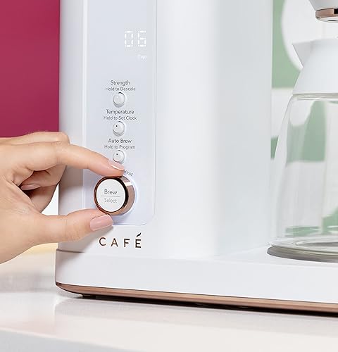 Miniatura 5 de Café Specialty Drip Coffee Maker 10-Cup Glass Carafe WiFi Enabled Voice-to-Brew Technology Smart Home Kitchen Essentials SCA Certified, Mate